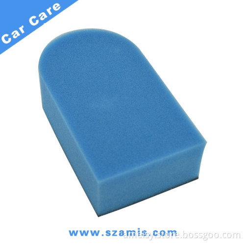 China Manufacturer Car Wash Magic Aluminum Nano Clay sponge Polishing Wax Applicator Pads for Car